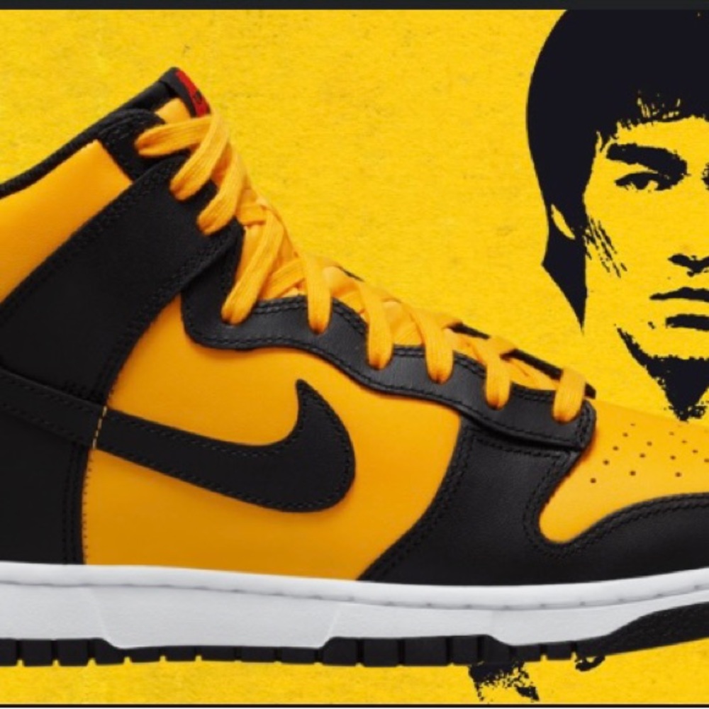 Nike Dunk High “Bruce Lee” size 10